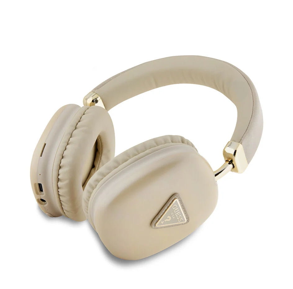 Guess Bluetooth-kuulokkeet – metallinen kolmiologo – kulta