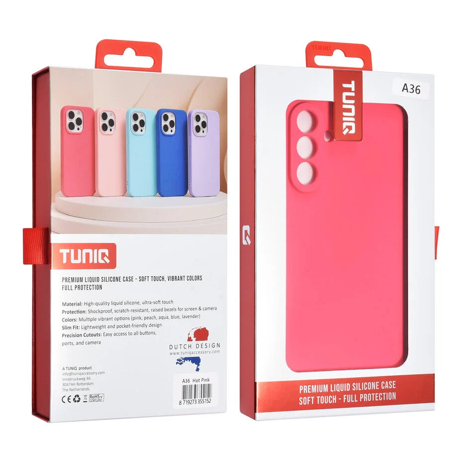 TUNIQ Galaxy A36 Back cover case - Hot Pink