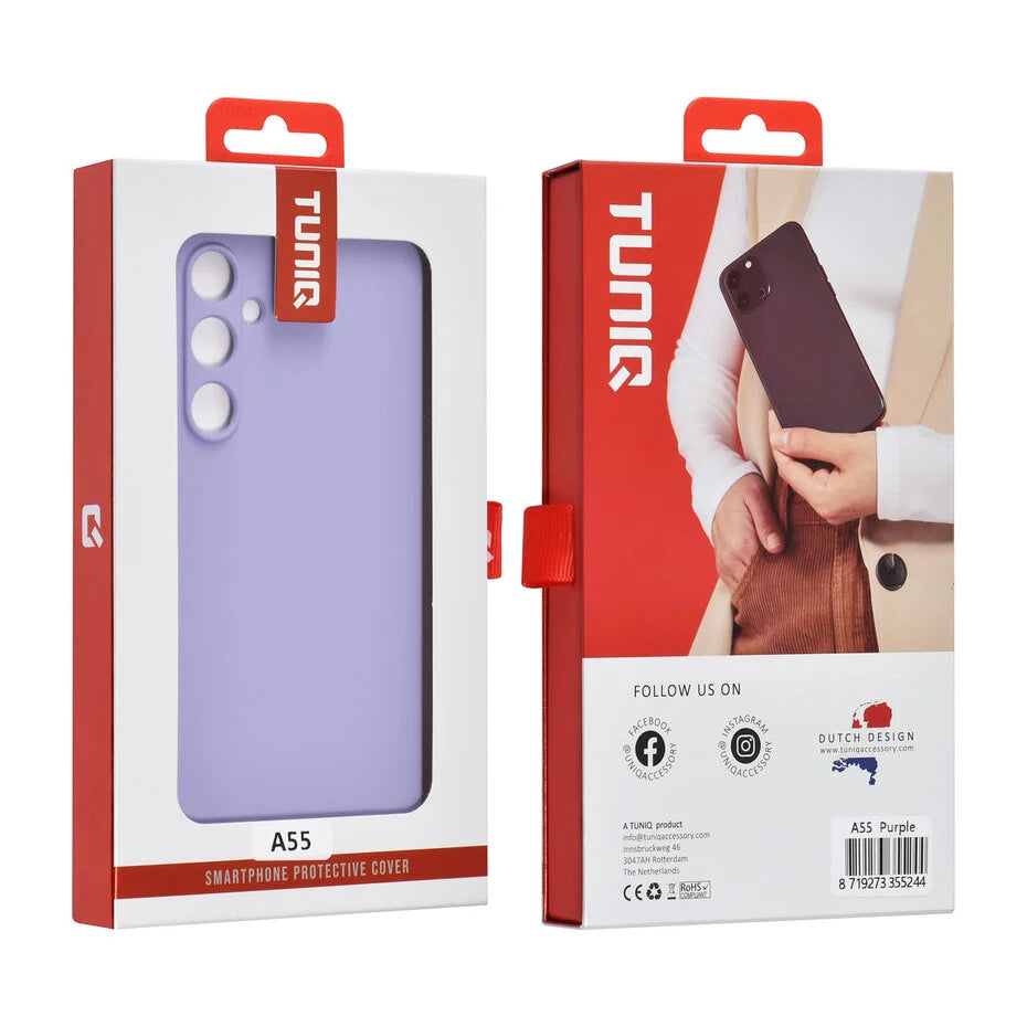 TUNIQ Galaxy A55 Back cover case - Lilac