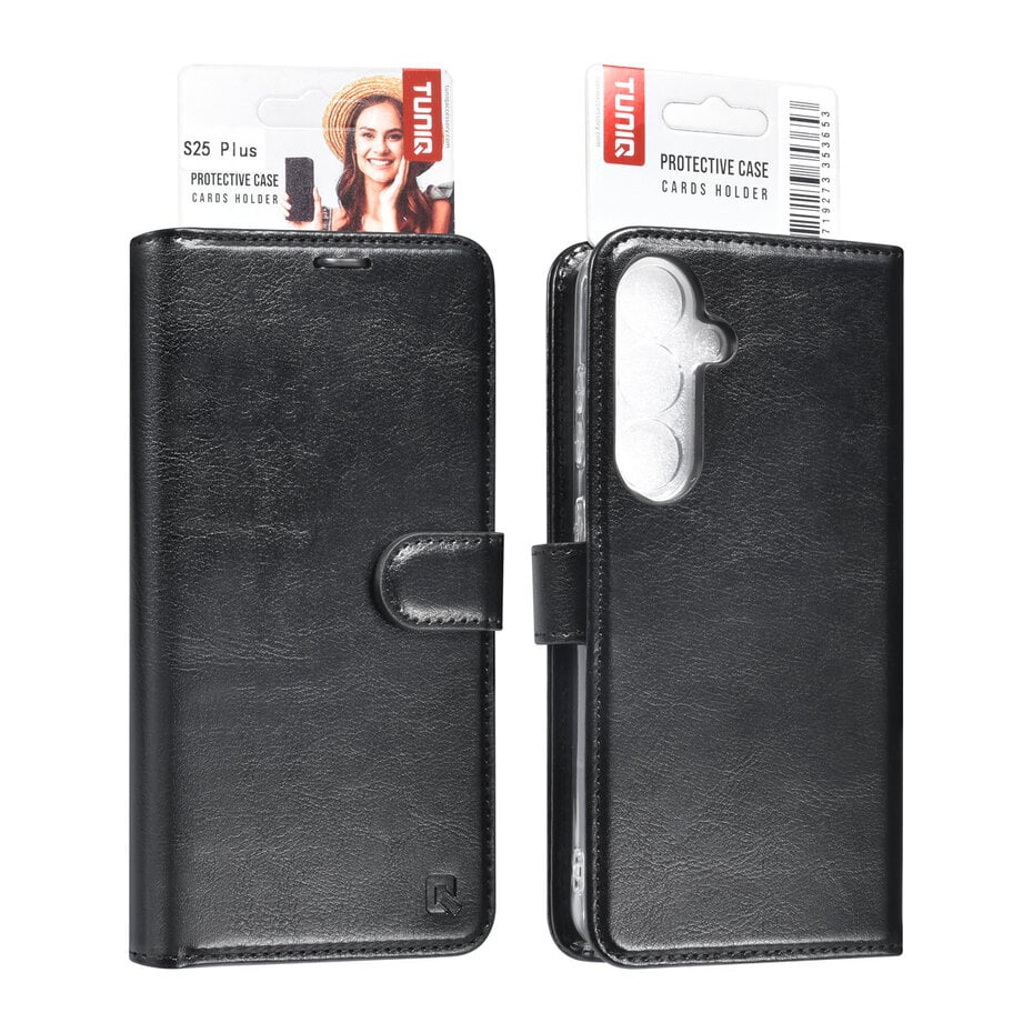 TUNIQ Galaxy S25 Plus Book type case - Card holder