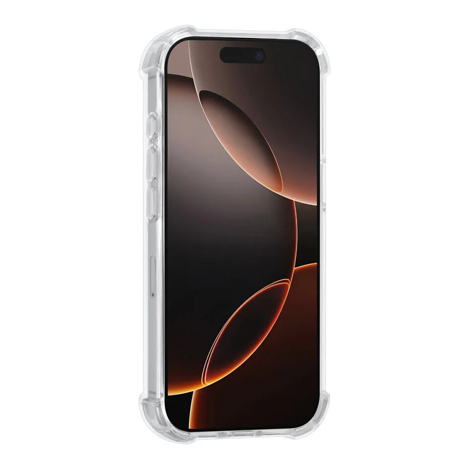 TUNIQ iPhone 17 Pro -takakuori – Läpinäkyvä – Iskunkestävä