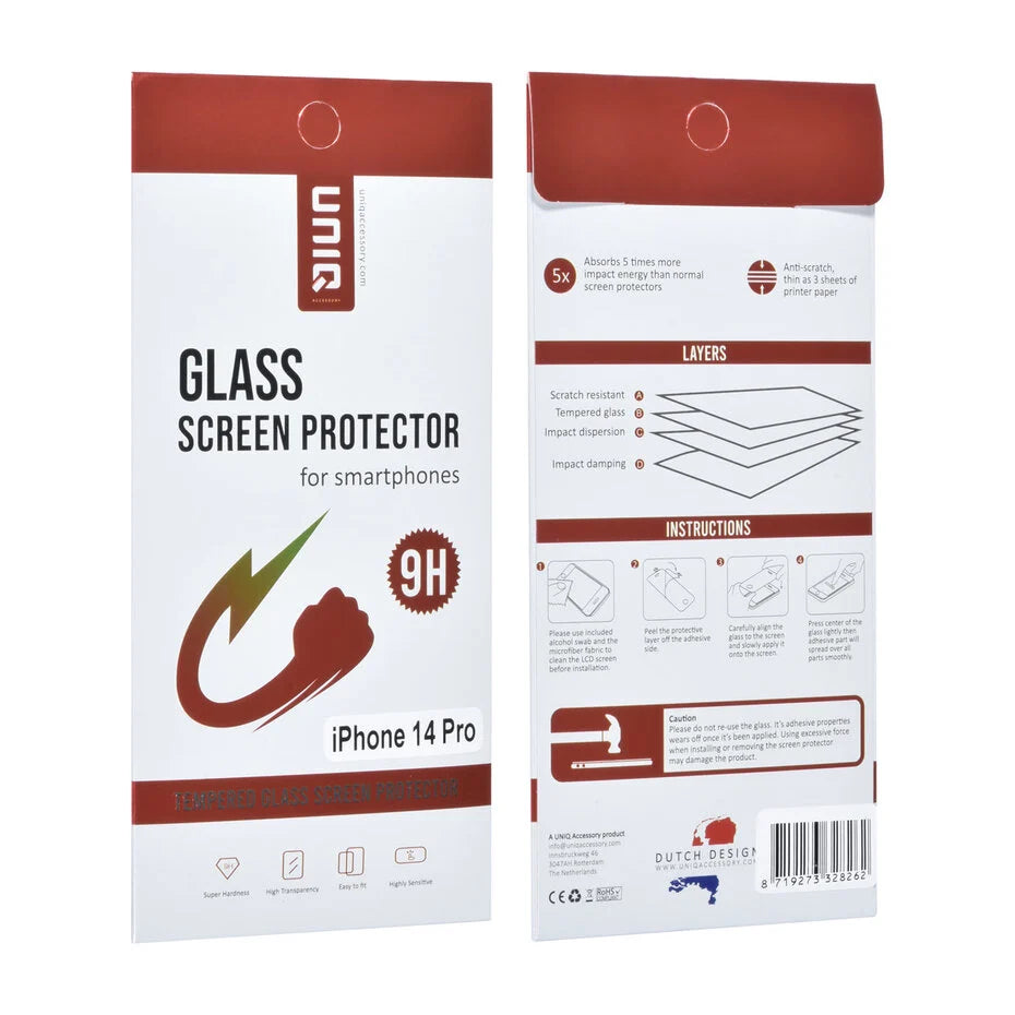 UNIQ Accessory iPhone 14 Pro Tempered glass