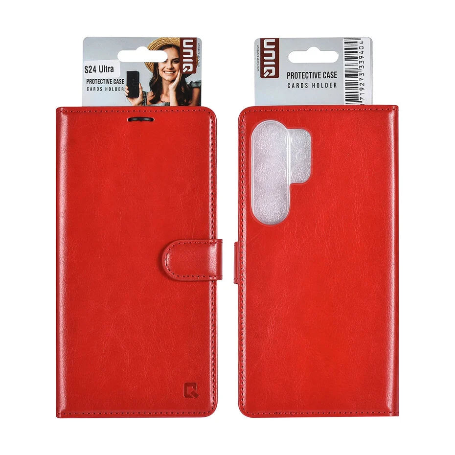 UNIQ Accessory Galaxy S24 Ultra Kirjatyyppinen suojakotelo