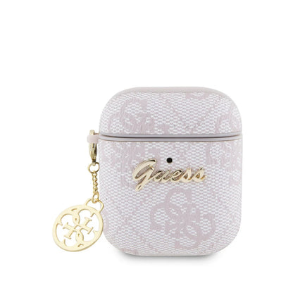 Guess Airpods - Airpods 2 Case - 4G - Heart Charm - Pink