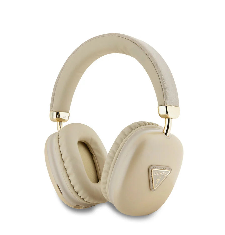 Guess Bluetooth-kuulokkeet – metallinen kolmiologo – kulta