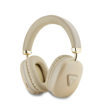 Guess Bluetooth Headphones - Metalic Triangle Logo - Gold