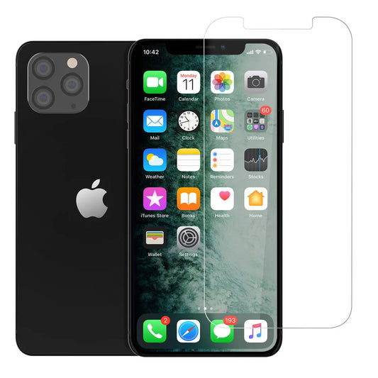 TUNIQ Apple iPhone 12–12 Pro läpinäkyvä näytönsuoja