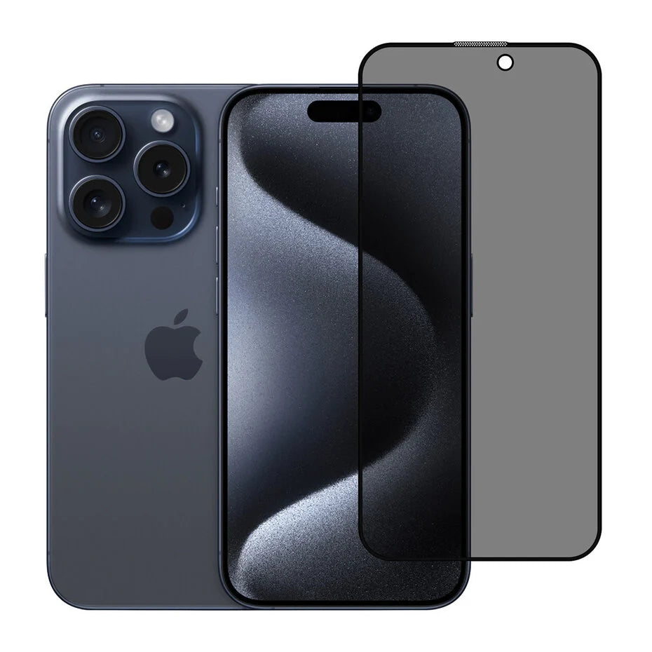 TUNIQ iPhone 15 Pro Screen Protector - Privacy Glass