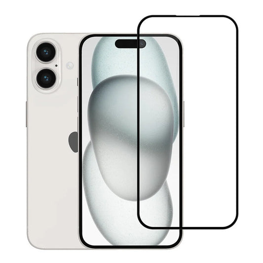 TUNIQ iPhone 16 10D täysin peittävä panssarilasi