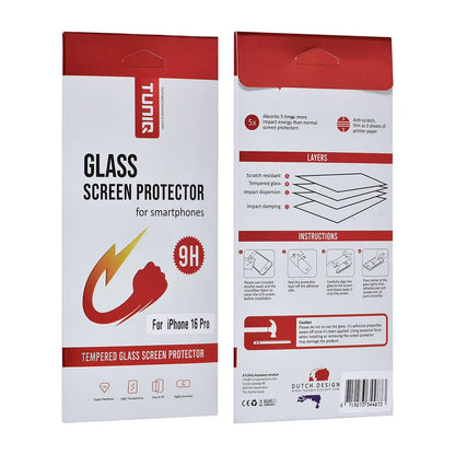 TUNIQ iPhone 16 Pro Tempered glass
