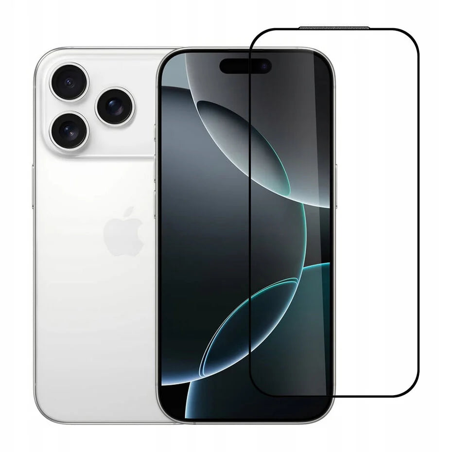 TUNIQ iPhone 17 Pro Screen Protector - 10D Full Coverage Tempered Glass