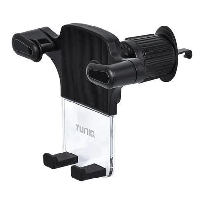 TUNIQ 360 degree rotating Triclamp ventilation grille Phone holder - Black