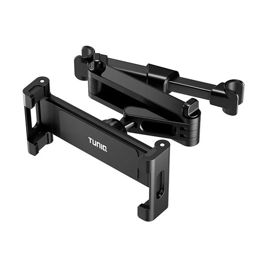 TUNIQ Adjustable Car Seat Headrest Holder for Phones & Tablets