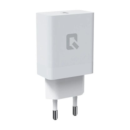 TUNIQ Fast Charger PD 25W - with Lightning to Type-C Cable - White