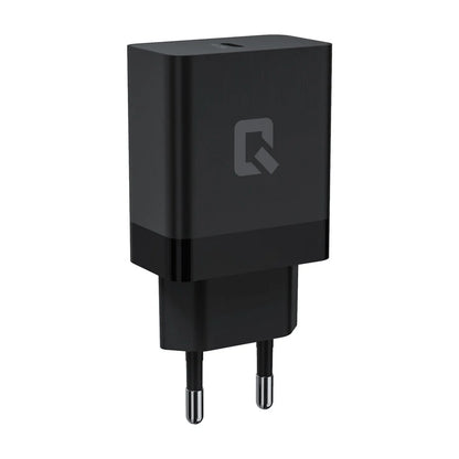 TUNIQ Fast Charger PD 25W - with Lightning to Type-C Cable - Black