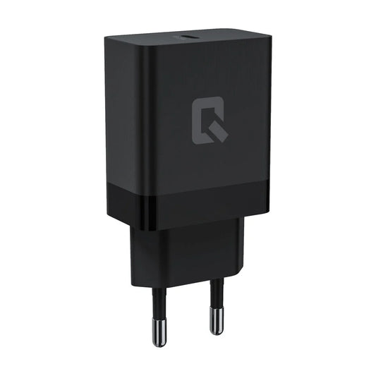 TUNIQ Fast Charger PD 25W - with Lightning to Type-C Cable - Black