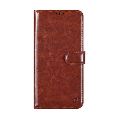 TUNIQ Galaxy A06 Book type case - Pasjeshouder - Brown
