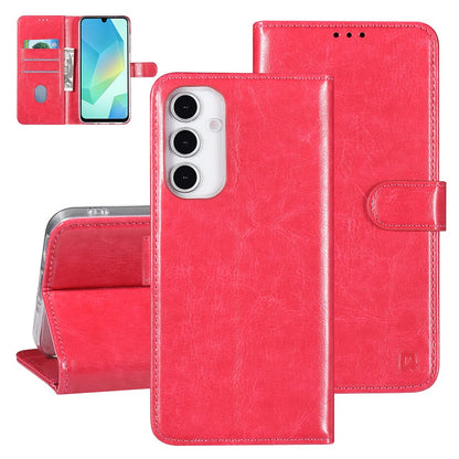 TUNIQ Galaxy A06 Book type case - Pasjeshouder - Pink