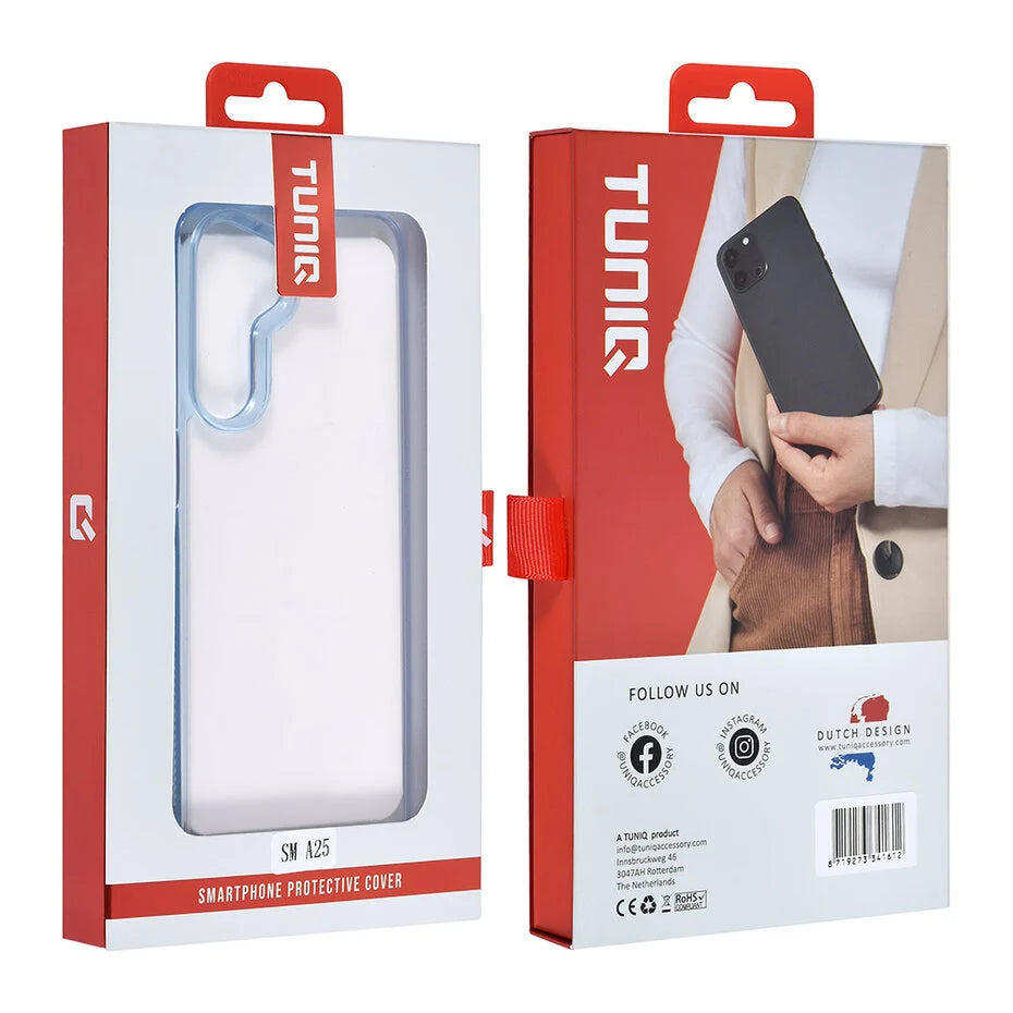TUNIQ Galaxy A25 Back cover case - Silicone - Blue