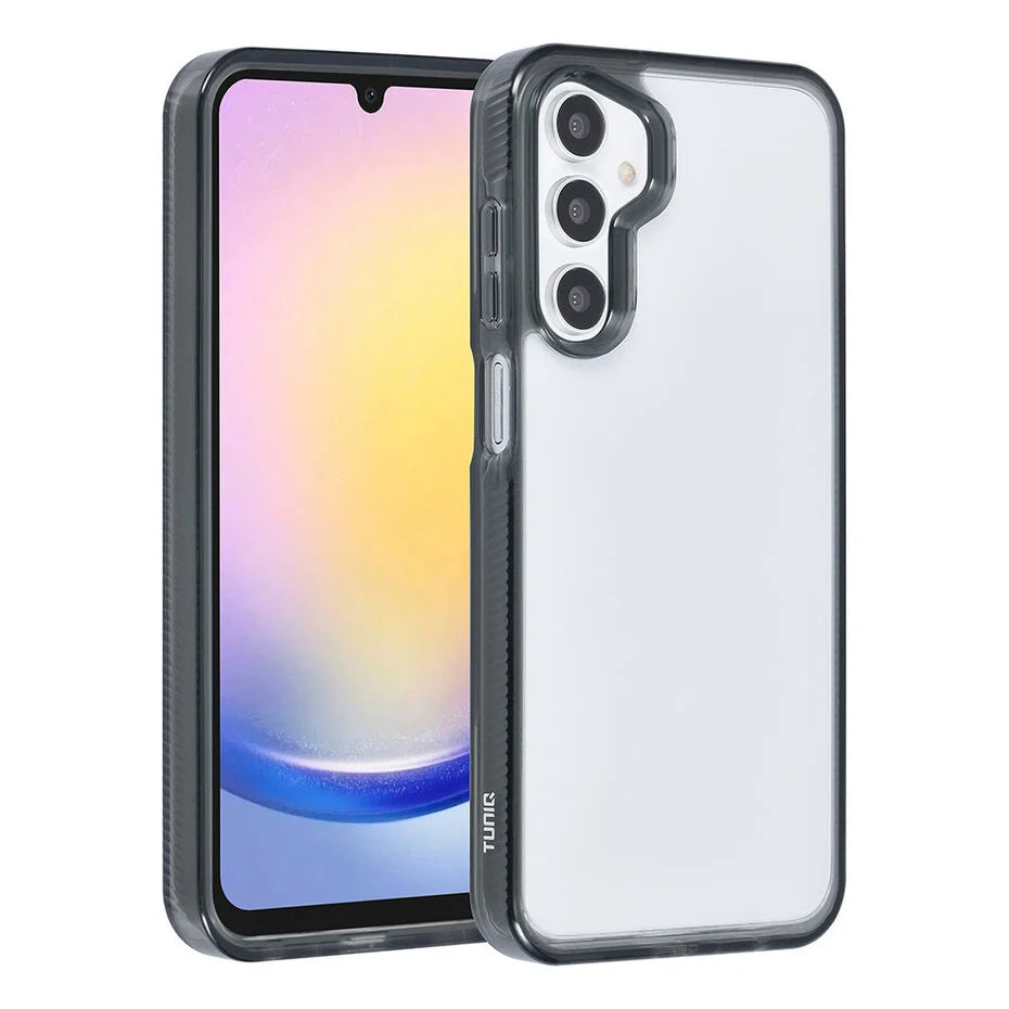 TUNIQ Galaxy A25 Back cover case - Silicone - Black
