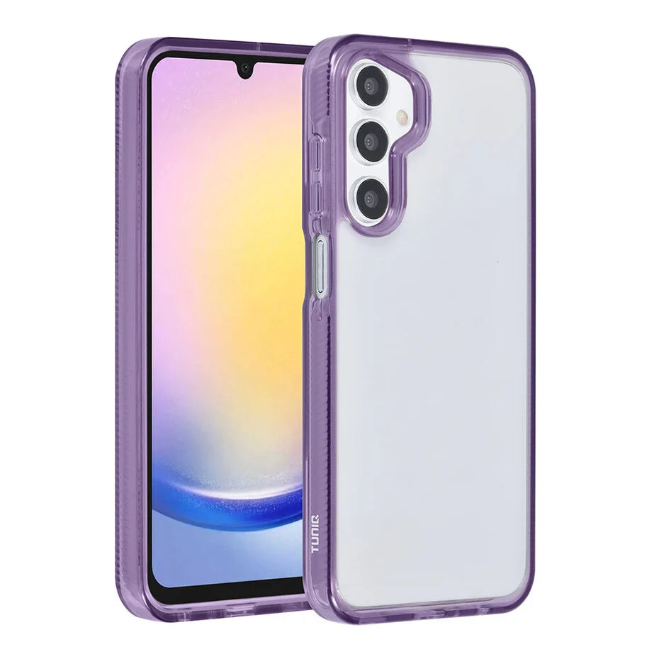 TUNIQ Galaxy A25 -takakuori – Silikoni – Violetti