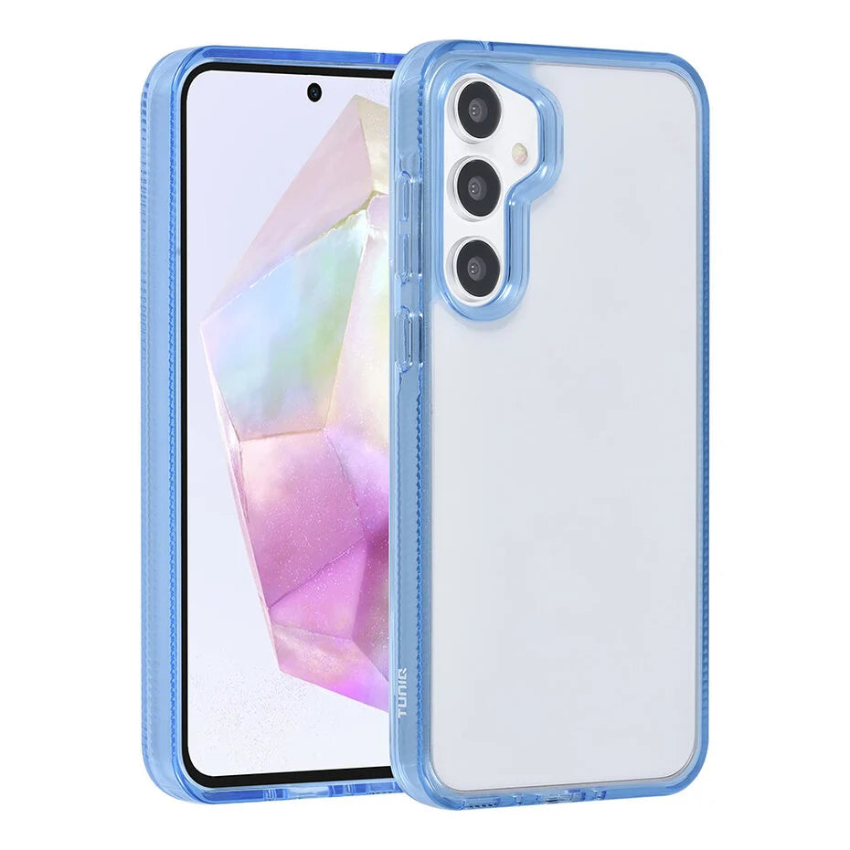 TUNIQ Galaxy A35 Back cover case - Silicone - Blue