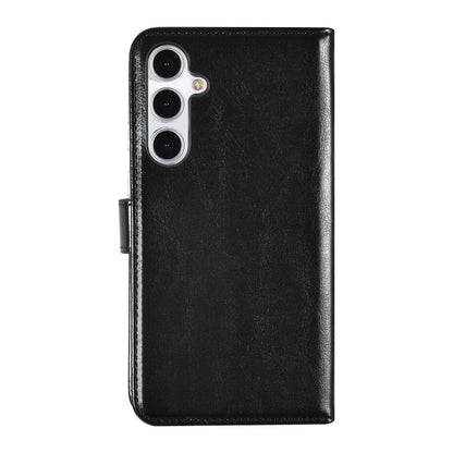 TUNIQ Galaxy A35 Book type case - Card holder for 3 cards - Magnetic closure - Hanger - Black
