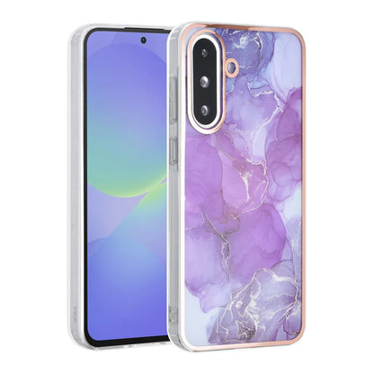 TUNIQ Galaxy A36 Back cover case - Silicone - Marble Brown