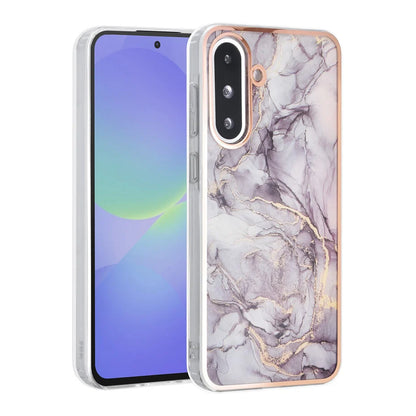 TUNIQ Galaxy A36 Back cover case - Silicone - Marble Brown