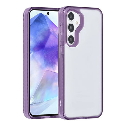 TUNIQ Galaxy A55 Back cover case - Silicone - Purple