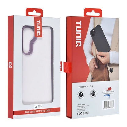 TUNIQ Galaxy A55 Back cover case - Silicone - Purple