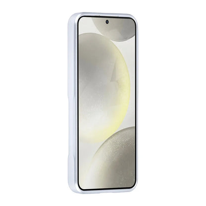 TUNIQ Galaxy S24 Back cover case - Magsafe silicone - Silver