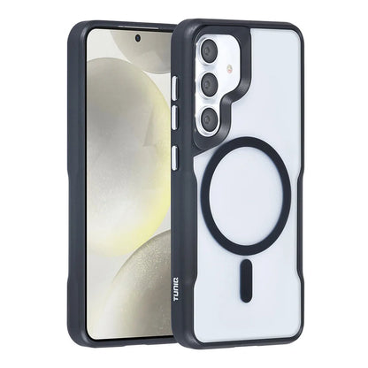 TUNIQ Galaxy S24 Back cover case - Magsafe silicone - Black