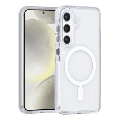 TUNIQ Galaxy S24 Back cover case - neck cord - magsafe - White