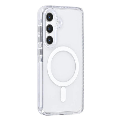 TUNIQ Galaxy S24 Back cover case - neck cord - magsafe - White