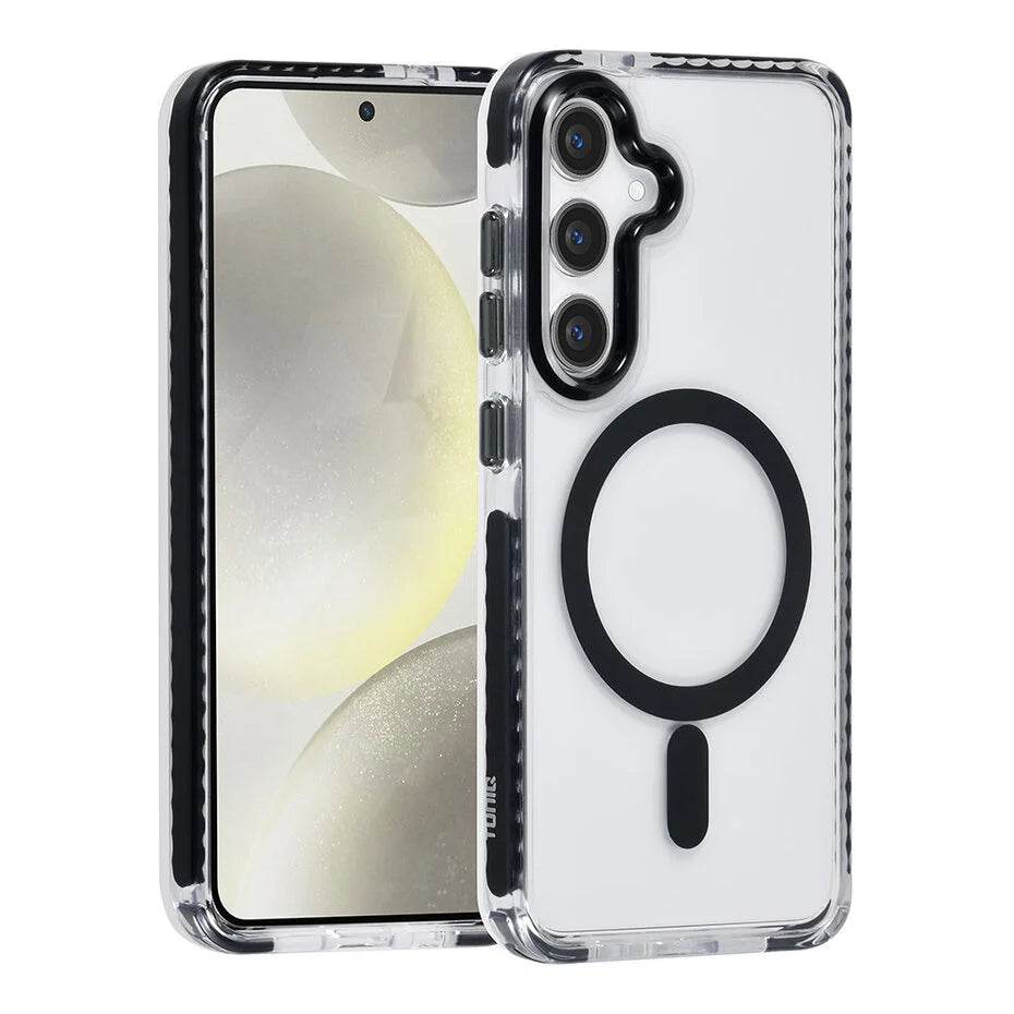 TUNIQ Galaxy S24 Back cover case - neck cord - magsafe - Black