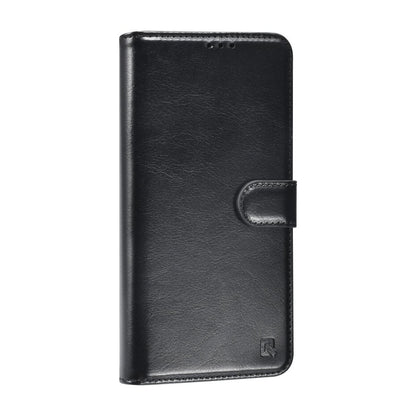 TUNIQ Galaxy S24 FE Book type case - Card holder for 3 cards - Magnetic closure - Hanger - Black