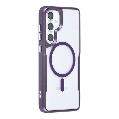 TUNIQ Galaxy S24 Plus Back cover case - Magsafe silicone - Purple