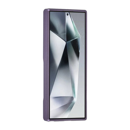 TUNIQ Galaxy S24 Ultra -takakuori – Magsafe silikoni – Violetti