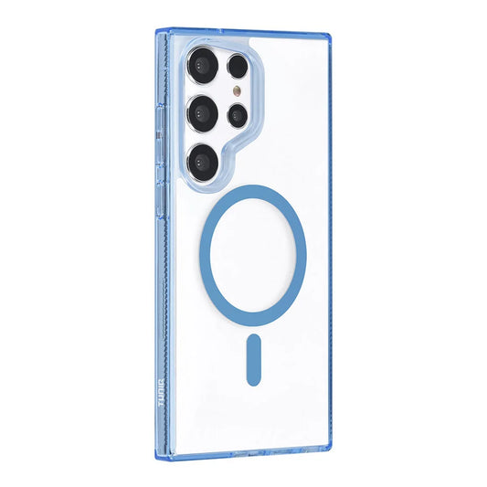 TUNIQ Galaxy S24 Ultra Back cover case - Magsafe silicone - Blue