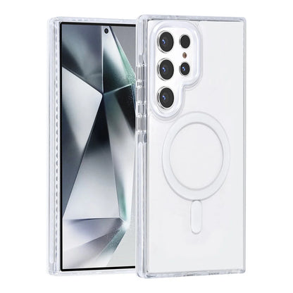 TUNIQ Galaxy S24 Ultra takakuori – kaulanauha – MagSafe – valkoinen
