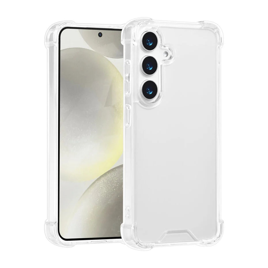 TUNIQ Galaxy S25 Back cover case - Transparent - Antishock