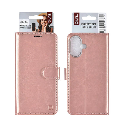 TUNIQ-iphone-16-book-type-case-card-holder