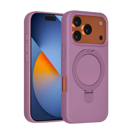 TUNIQ iPhone 17 Pro takakansi – Magsafe rengasjalustalla – Ripustin – Sunset Purple