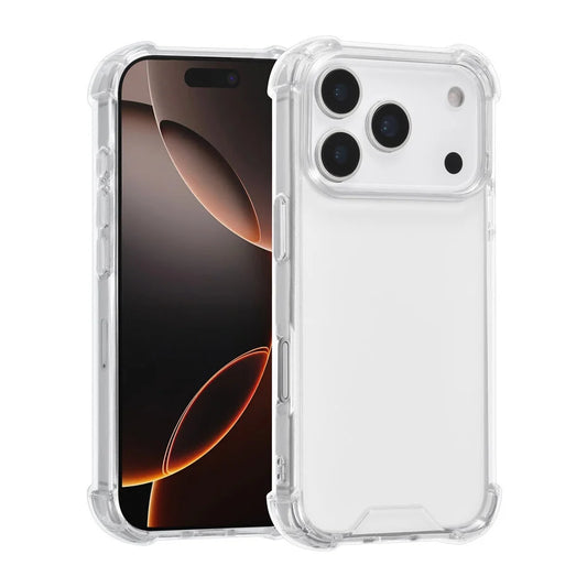 TUNIQ iPhone 17 Pro -takakuori – Läpinäkyvä – Iskunkestävä
