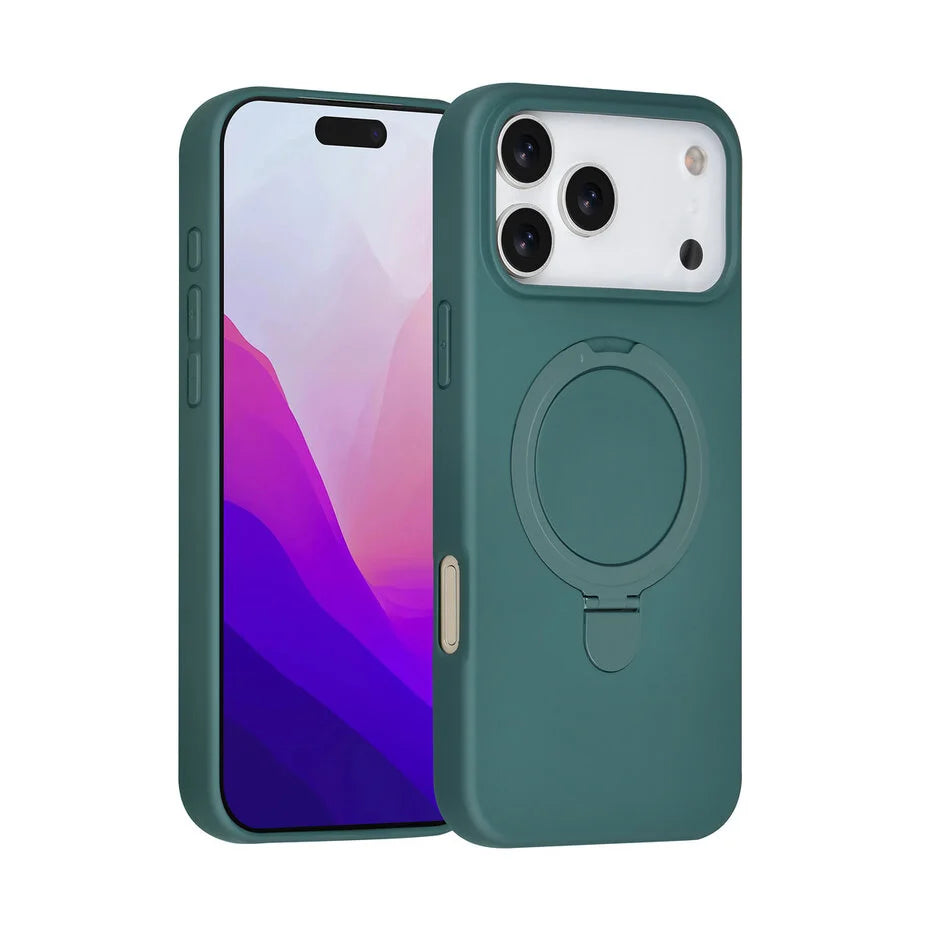 TUNIQ iPhone 17 Pro Max- Magsafe With Ring Stand- Dark Green