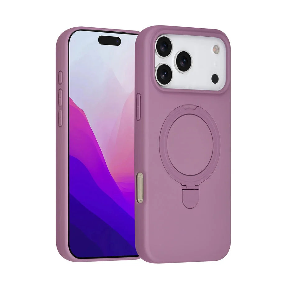 TUNIQ iPhone 17 Pro Max - Magsafe rengasjalustalla - Sunset Purple