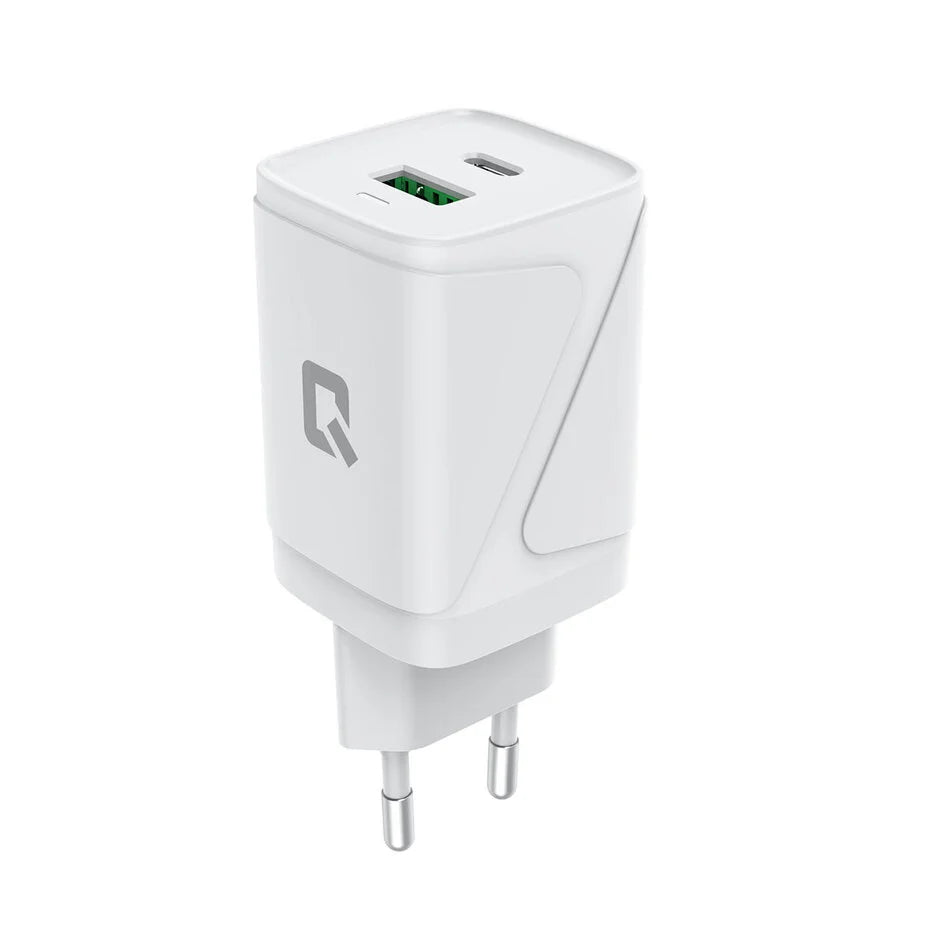 TUNIQ PD 30W GaN Adapter - Dual Port - White
