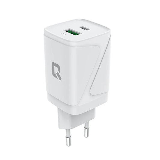 TUNIQ PD 30W GaN Adapter - Dual Port - White