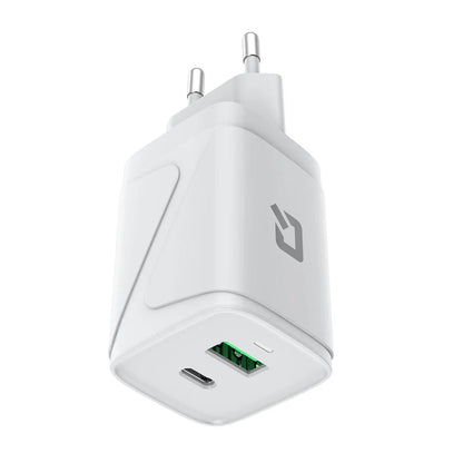 TUNIQ PD 30W GaN Adapter - Dual Port - White